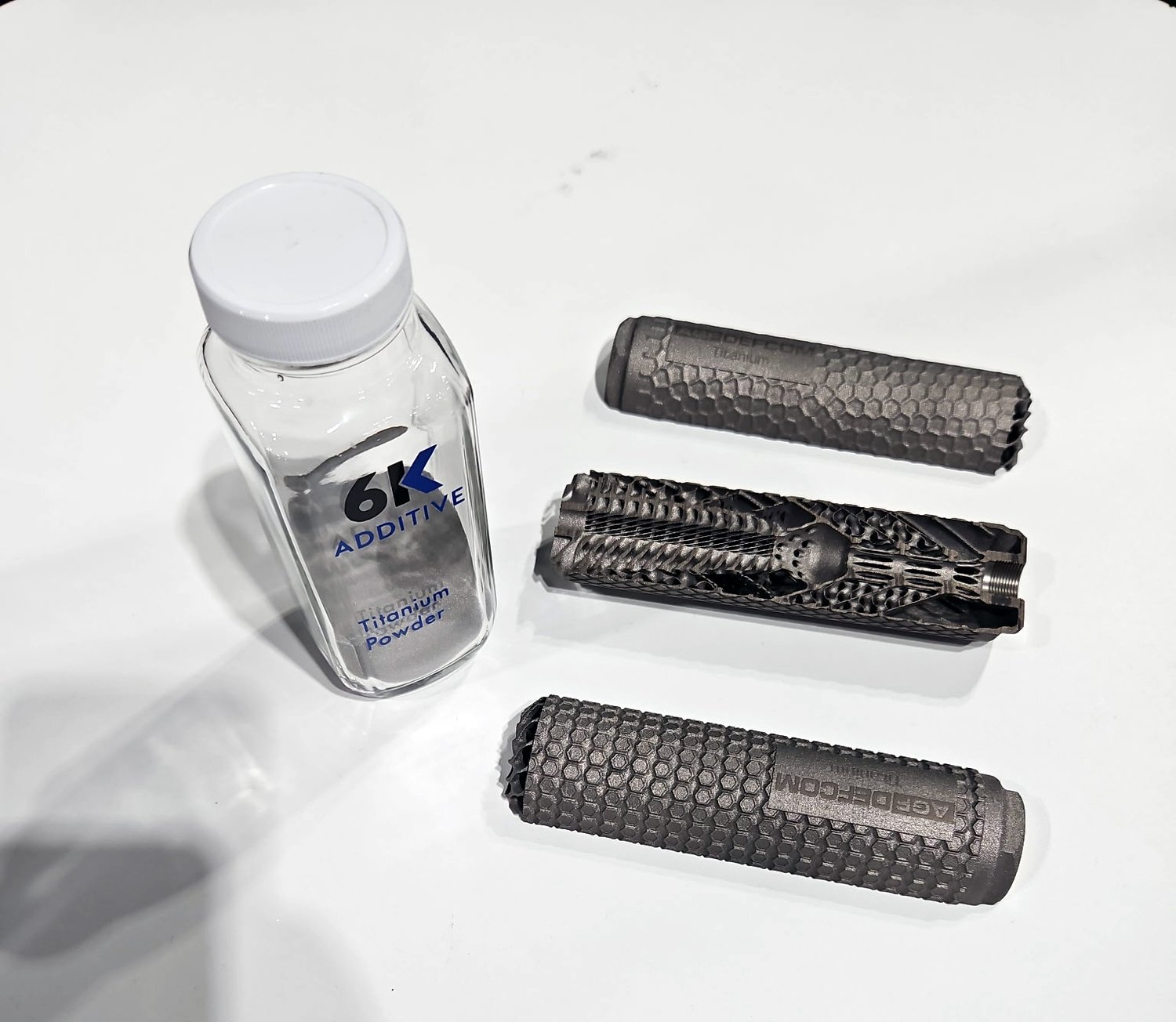 Suppressors with 6K Additive jar